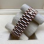 2021 ROLEX DAYDATE EVEROSE CHOCOLATE MOTIF DIAL 40MM 228235 - WatchCraze.com.au