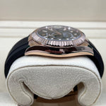 2022 ROLEX SKYDWELLER EVEROSE OYSTERFLEX 326235 42MM - WatchCraze.com.au