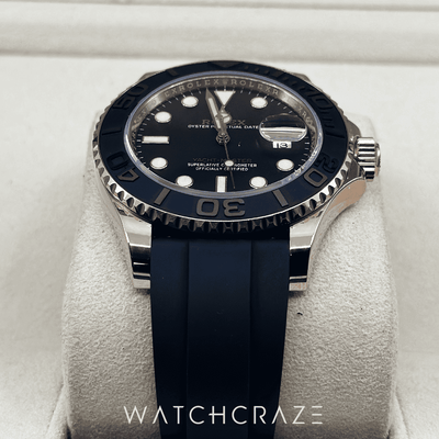 2022 ROLEX YACHT-MASTER ROSE GOLD OYSTERFLEX 40MM 126655