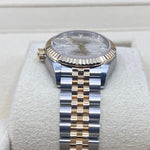 2023 ROLEX LADY-DATEJUST SILVER DIAL DIAMOND MARKERS 28MM 279173 - WatchCraze.com.au