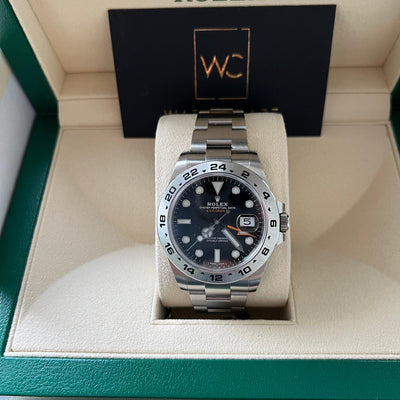 ROLEX EXPLORER II BLACK DIAL 216570 2019 - WatchCraze.com.au