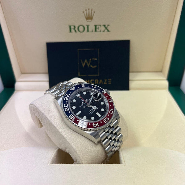ROLEX GMT MASTER PEPSI 2020 126710BLRO - WatchCraze.com.au