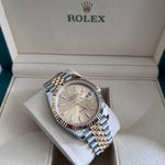 ROLEX DATEJUST 41mm DJ41 TWO TONED YELLOW GOLD FLUTED JUBILEE 116233 - WatchCraze.com.au