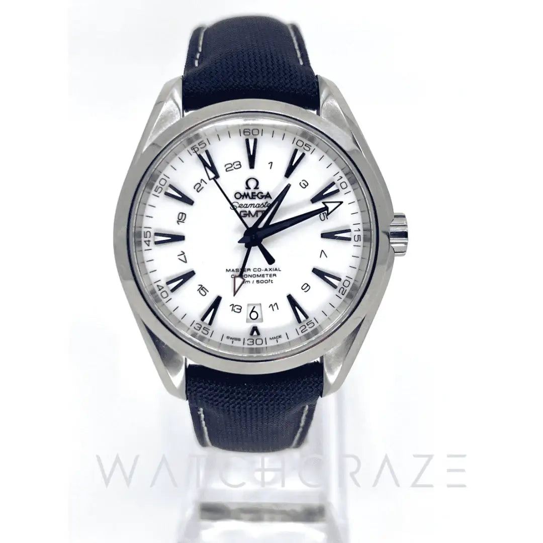 2015 OMEGA SEA-MASTER AQUA TERRA GMT MODEL:23192432204001