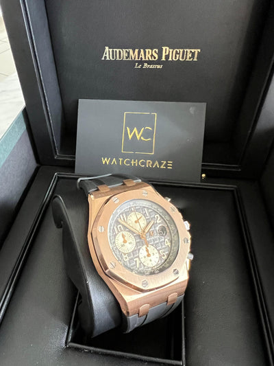 AUDEMARS PIGUET ROYAL OAK OFFSHORE 26570OR ROSE GOLD - WatchCraze.com.au