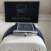 CARTIER TANK MUST DE CARTIER BLUE WSTA0055 - WatchCraze.com.au