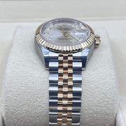 2023 ROLEX LADY-DATEJUST SILVER DIAL DIAMOND MARKERS 28MM 279173 - WatchCraze.com.au