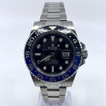 2023 ROLEX GMT BATMAN OYSTERSTEEL 126710BLNR - WatchCraze.com.au