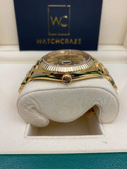 2021 ROLEX DAY-DATE YELLOW GOLD 40MM 228238 - WatchCraze.com.au