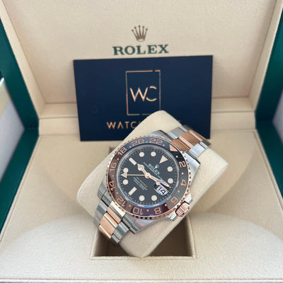 ROLEX GMT MASTER II TWO TONED 126711CHNR 2021 - WatchCraze.com.au