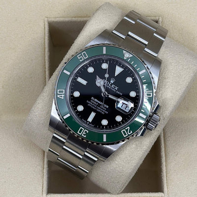 2023 ROLEX SUBMARINER DATE BLACK DIAL ‘STARBUCKS’ 41MM 126610LV - WatchCraze.com.au