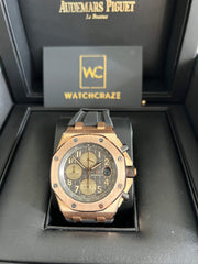 AUDEMARS PIGUET ROYAL OAK OFFSHORE 26570OR ROSE GOLD - WatchCraze.com.au