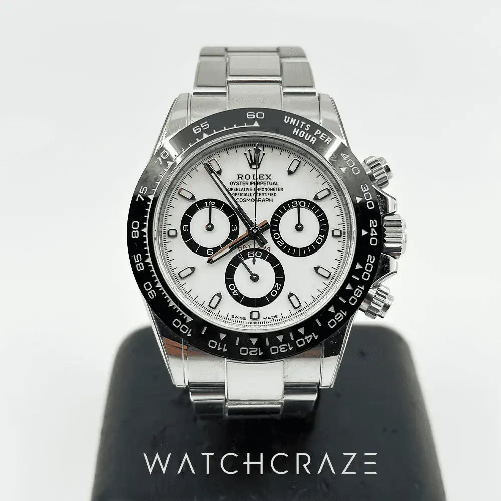 2021 ROLEX DAYTONA WHITE DIAL ‘PANDA’ 40MM 116500LN