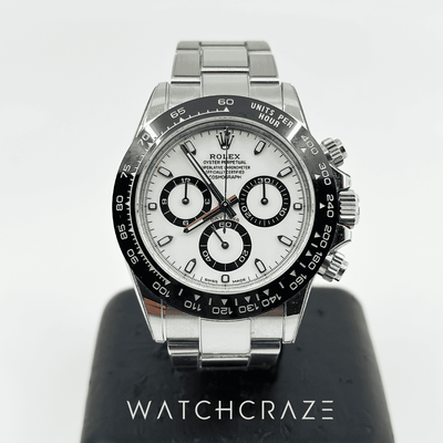 2021 ROLEX DAYTONA WHITE DIAL ‘PANDA’ 40MM 116500LN