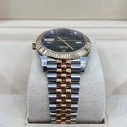 2022 ROLEX DATEJUST 41 WIMBLEDON YELLOW GOLD & OYSTERSTEEL 126333 - WatchCraze.com.au