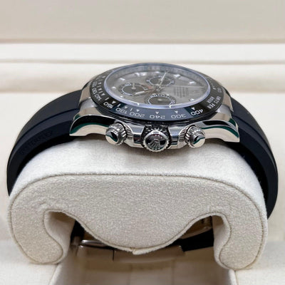 2022 ROLEX COSMOGRAPH DAYTONA OYSTERFLEX 40MM WHITE GOLD SILVER PANDA 116519LN - WatchCraze.com.au