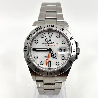 2021 ROLEX EXPLORER II POLAR 42MM 226570 - WatchCraze.com.au