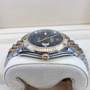 2022 ROLEX DATEJUST 41 WIMBLEDON YELLOW GOLD & OYSTERSTEEL 126333 - WatchCraze.com.au