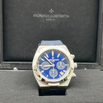 2019 VACHERON CONSTANTIN OVERSEAS 42.5MM CHRONOGRAPH BLUE 5500V - WatchCraze.com.au