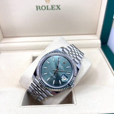 2022 ROLEX DATEJUST MINT DIAL 41MM 126334 - WatchCraze.com.au