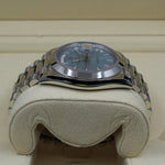 2021 ROLEX DAY DATE 40MM PLATINUM ICE BLUE MOTIF DIAL 228206 - WatchCraze.com.au