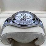 2015 ROLEX DAYTONA WHITE APH DIAL STAINLESS STEEL 116520 40MM - WatchCraze.com.au