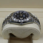 2022 ROLEX DATEJUST 41MM BLUE DIAL 126334 FULL STICKERS FLUTED & JUBILEE - WatchCraze.com.au