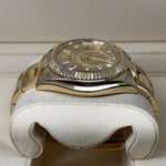 2020 ROLEX SKY-DWELLER FULL YELLOW GOLD CHAMPAGNE DIAL 42MM 326938