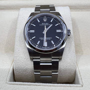 2022 ROLEX OYSTER PERPETUAL BLACK DIAL 36MM 126000 - WatchCraze.com.au