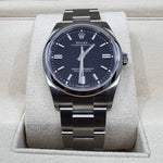 2022 ROLEX OYSTER PERPETUAL BLACK DIAL 36MM 126000 - WatchCraze.com.au