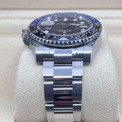 2023 ROLEX GMT BATMAN OYSTERSTEEL 126710BLNR - WatchCraze.com.au