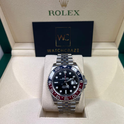 ROLEX GMT MASTER PEPSI 2020 126710BLRO - WatchCraze.com.au