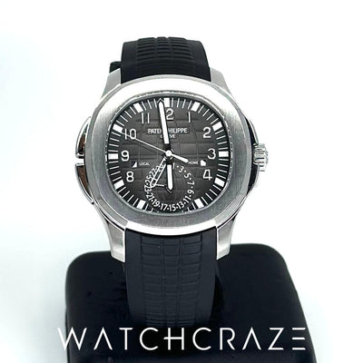 PATEK PHILLIPE  AQUANAUT  TRAVEL TIME 5164A - WatchCraze.com.au