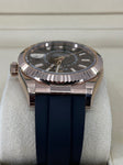 2023 ROLEX SKY-DWELLER OYSTERFLEX ROSE GOLD CHOCOLATE DIAL 42MM 326235