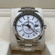 2021 ROLEX SKYDWELLER WHITE DIAL 42MM 326934 - WatchCraze.com.au