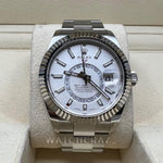 2021 ROLEX SKYDWELLER WHITE DIAL 42MM 326934 - WatchCraze.com.au