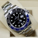 2016 ROLEX GMT MASTER II BATMAN 40MM OYSTER BRACELET 116710BLNR - WatchCraze.com.au