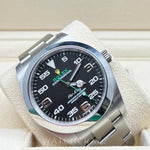 2021 ROLEX AIRKING BLACK DIAL 40MM 116900 - WatchCraze.com.au