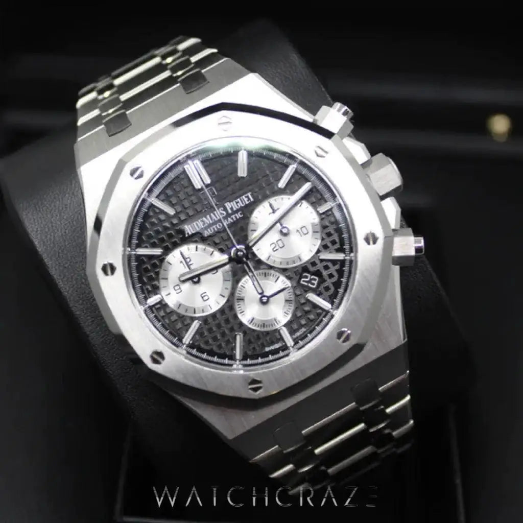 2020 AUDEMARS PIGUET ROYAL OAK CHRONOGRAPH BLACK DIAL 26331ST