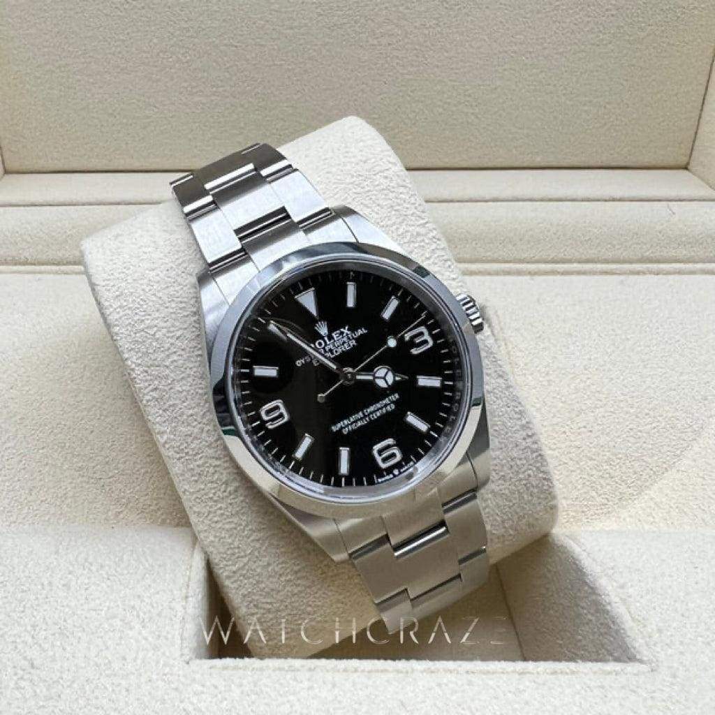 2023 ROLEX EXPLORER 36MM BLACK DIAL 124270
