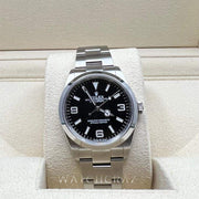 2021 ROLEX EXPLORER 36MM BLACK DIAL 124270 - WatchCraze.com.au