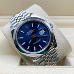 2022 ROLEX DATEJUST 41MM BLUE DIAL JUBILEE 126300 - WatchCraze.com.au