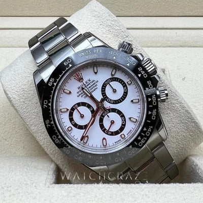 2021 ROLEX COSMOGRAPH DAYTONA PANDA 116500LN STICKER PROTECTED RX8 - WatchCraze.com.au