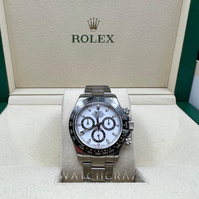 2021 ROLEX COSMOGRAPH DAYTONA PANDA 116500LN STICKER PROTECTED RX8 - WatchCraze.com.au