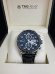 TAG HEUER CARRERA CALIBRE 16 DAY-DATE AUTOMATIC CHRONOGRAPH BLACK DIAL 2019 - WatchCraze.com.au