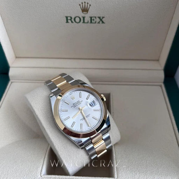 ROLEX DATEJUST 41MM DJ41 YELLOW GOLD OYSTERSTEEL 126303 - WatchCraze.com.au