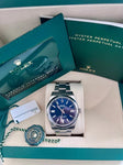 ROLEX OYSTER PERPETUAL 41MM 124300 BLUE - WatchCraze.com.au