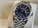 ROLEX DATEJUST 36MM BLUE - WatchCraze.com.au
