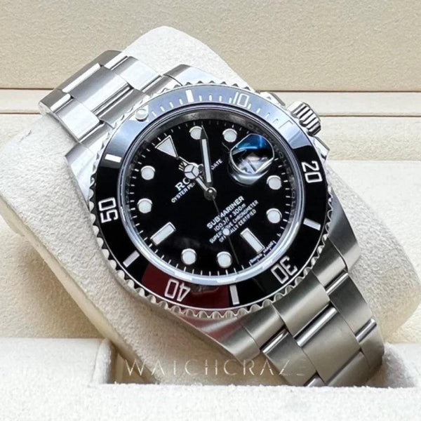 2020 ROLEX SUBMARINER DATE 40MM BLACK BEZEL 116610LN - WatchCraze.com.au