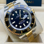 ROLEX SEADWELLER ROLESOR TWO-TONED BLACK DIAL 2021 126603 - WatchCraze.com.au